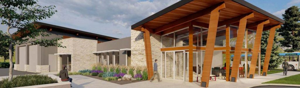 Mountain Express Transit Center Design Rendering